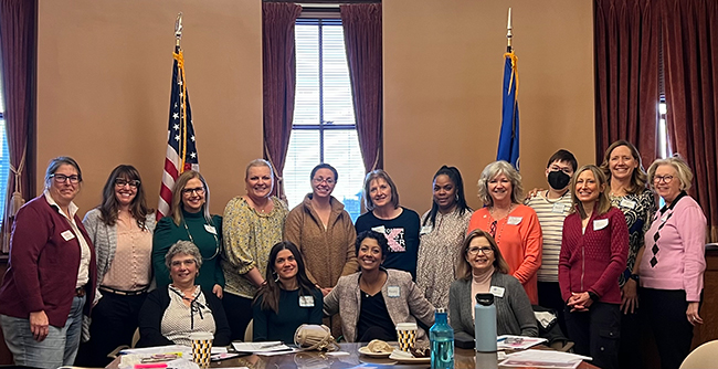 WBCC advocates at State Advocacy Day in 2023