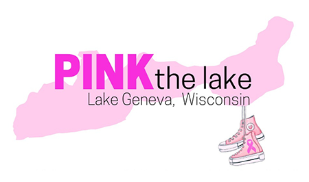 pink the lake logo