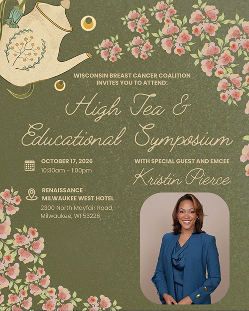 High tea and educational symposium graphic