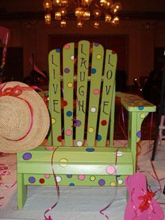 chair sara beck words to live by