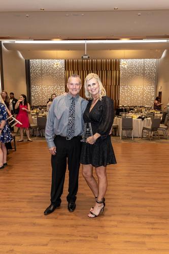 Volunteer of the Year Kelly Gramblicka 